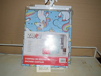 3 douchegordijnen 180x200 cm - afbeelding 1 van  1