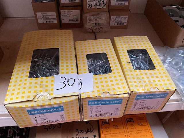3 dozen boor schroeven - afbeelding 1 van  3