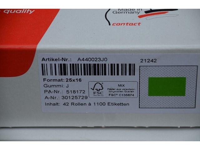 3 dozen etiket labels - afbeelding 6 van  7