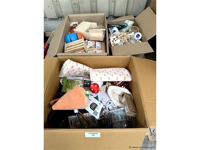 3 dozen, inh. partij div. huisdieren toebehoren - afbeelding 1 van  4