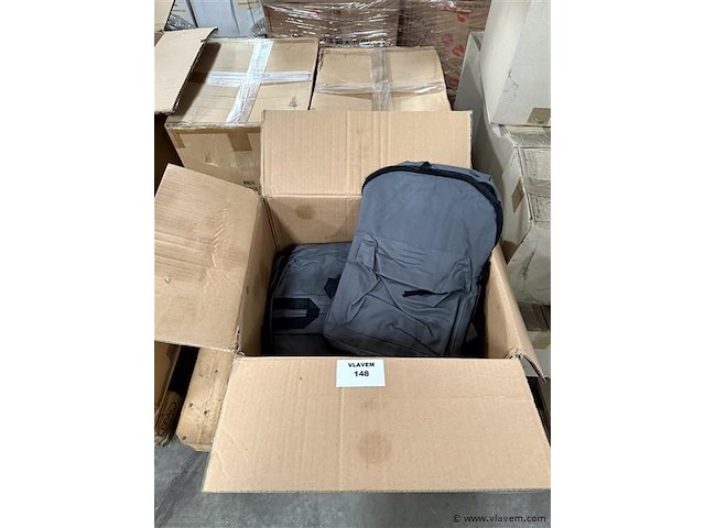 3 dozen, inh. partij rugzakjes - afbeelding 1 van  2