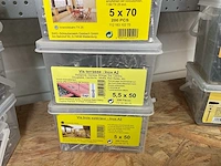 3 dozen inox terras schroeven - afbeelding 2 van  3