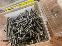 3 dozen inox terras schroeven - afbeelding 3 van  3