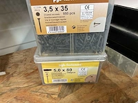 3 dozen inox terras schroeven - afbeelding 2 van  4