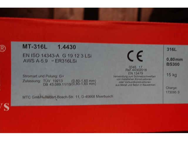 3 dozen lasdraad van 15 kilo 0,8mm - afbeelding 5 van  6