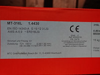 3 dozen lasdraad van 15 kilo 0,8mm - afbeelding 5 van  6