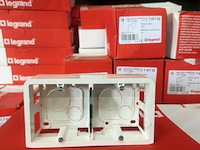 3 dozen opbouwdoos inbouwschakelaar - afbeelding 1 van  2