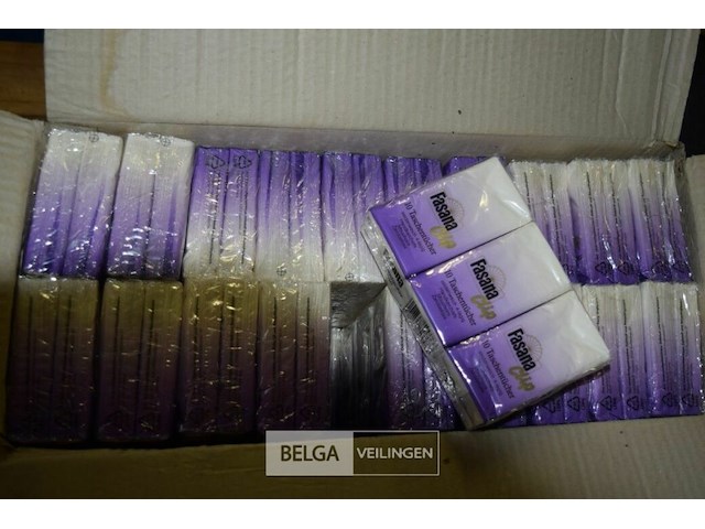 3 dozen papieren zakdoeken - afbeelding 1 van  3