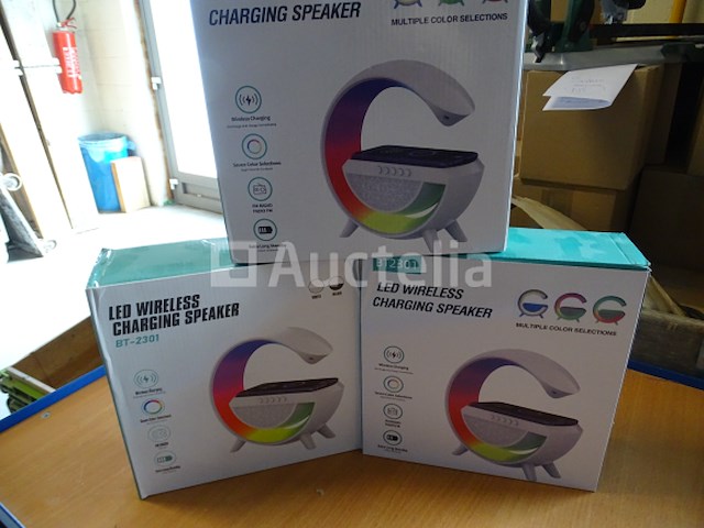 3 draadloze radio's meerkleurige oplader bt2301 - afbeelding 1 van  8