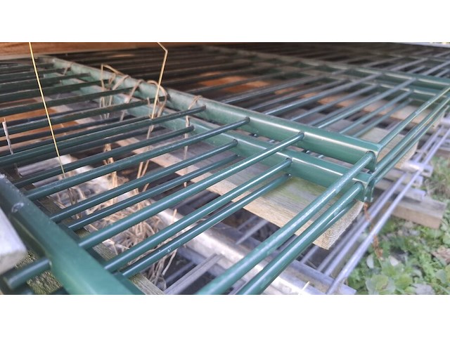 3 draadpaneel groen 160 cm x 250cm - afbeelding 1 van  5