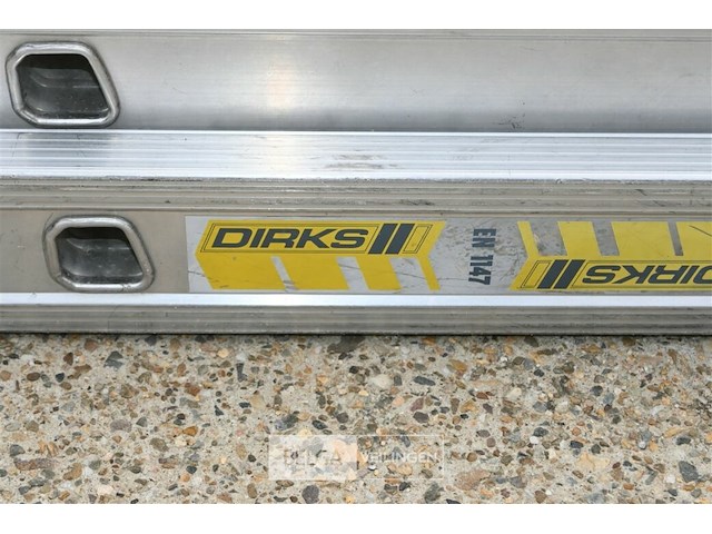 3-dubbele aluminium ladder - afbeelding 4 van  4