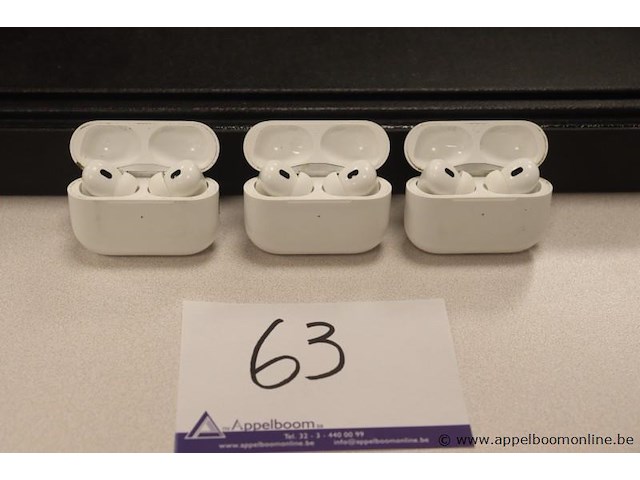 3 earpods apple, zonder kabels, werking niet gekend - afbeelding 1 van  2