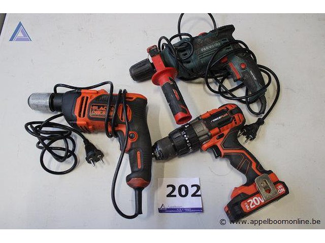 3 elektrische gereedschappen - afbeelding 1 van  4