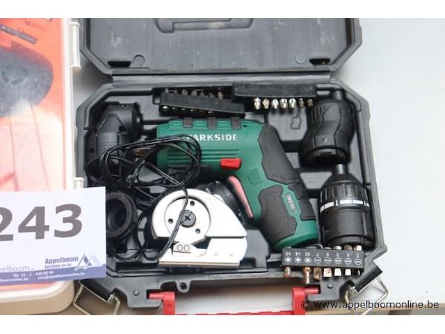 3 elektrische handgereedschappen, werking niet gekend - afbeelding 2 van  3