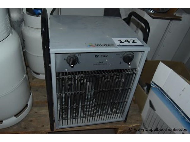 3 elektrische verwarmingselementen, wo. invitec, rp 150, 15kw, delonghi, hcm 2000, werking niet gekend - afbeelding 4 van  5