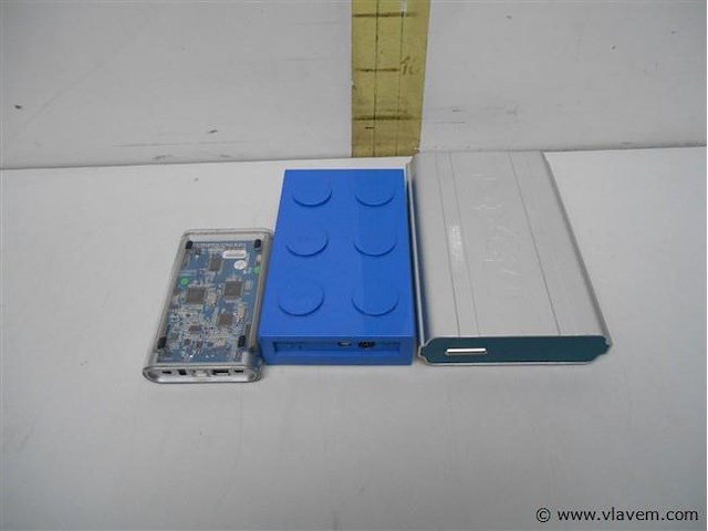 3 externe harde schijven 120gb/2x?? zonder voeding - afbeelding 1 van  1