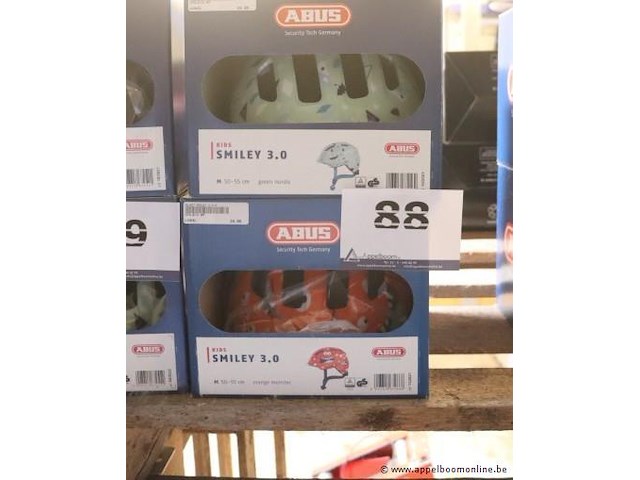 3 fietshelmen abus smiley 3,0, maat m - afbeelding 1 van  2