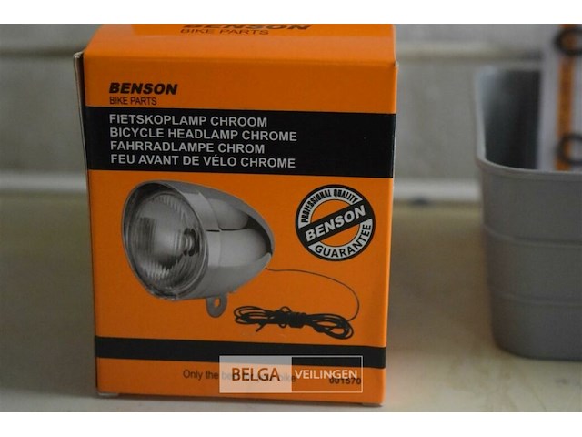 3 fietskoplamp, 3 mini fietslicht - afbeelding 2 van  4