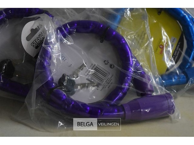 3 fietsslot met sleutel - afbeelding 2 van  3