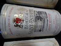 3 flessen baron de saint-estèphe 2004 - afbeelding 2 van  4