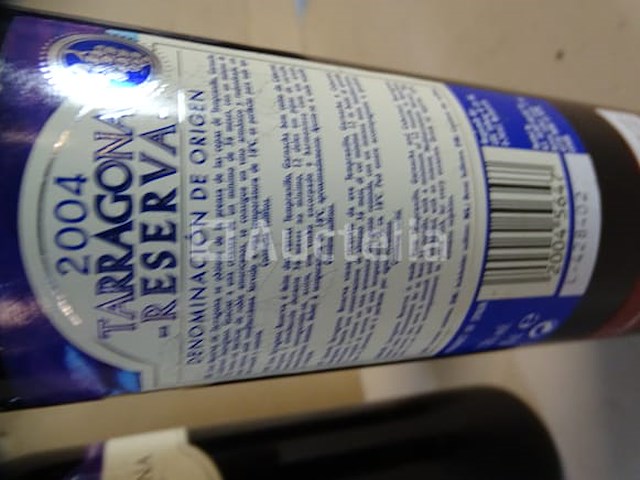 3 flessen baturrica tarragona reserva 2004 - afbeelding 3 van  6