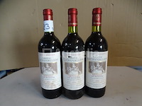 3 flessen bordeaux château la chandellière médoc 1996