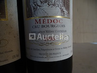 3 flessen bordeaux château la chandellière médoc 1996 - afbeelding 4 van  5
