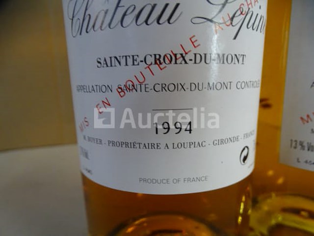3 flessen château lepine st croix dumont 1994 - afbeelding 3 van  3