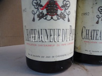 3 flessen châteauneuf-du-pape 1992 - afbeelding 4 van  4
