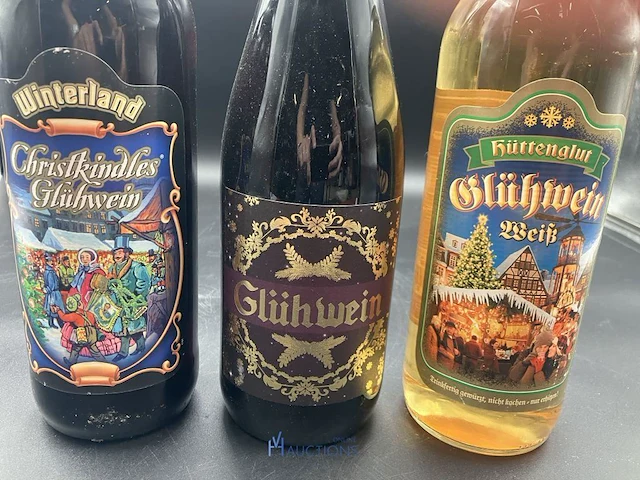 3 flessen glühwein - afbeelding 2 van  3