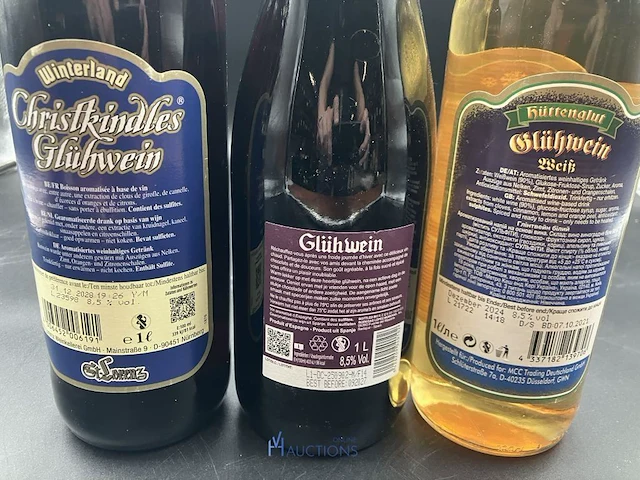 3 flessen glühwein - afbeelding 3 van  3