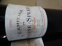 3 flessen haut-médoc l'ermitage de chasse-spleen 1996 - afbeelding 2 van  4