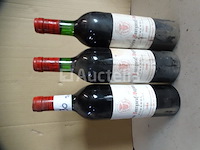 3 flessen pomerol château bourneuf vayron 1982