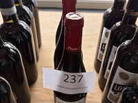 3 flessen rode wijn parallele 45 - afbeelding 4 van  4