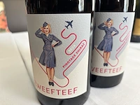 3 flessen rode wijn zweefteef - afbeelding 3 van  3