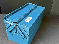 3 gereedschapskoffers 5-delig metaal - afbeelding 1 van  2
