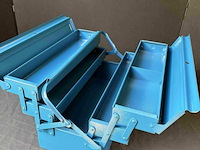 3 gereedschapskoffers 5-delig metaal - afbeelding 2 van  2