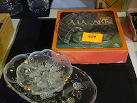 3 glazen dienschotels - afbeelding 1 van  1