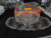 3 glazen dienschotels - afbeelding 1 van  2