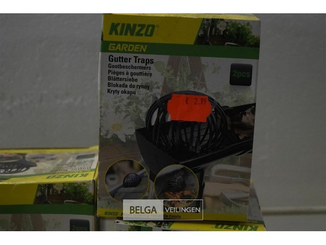 3 gootbeschermers , 4 tuindeco - afbeelding 2 van  4