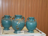 3 groene aardwerk kruiken - afbeelding 5 van  5