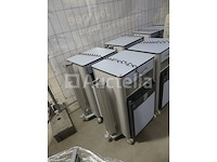 3 haelvoet bedside advanced medische nachtkastjes met geïntegreerde koelkast (lot 009 bis) - afbeelding 2 van  8