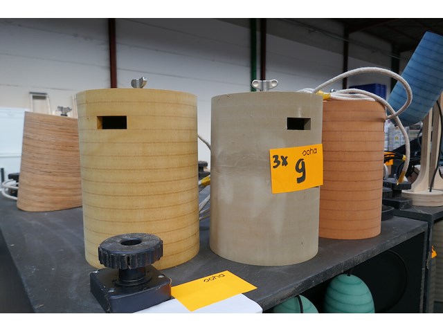 3 hanglampen dassein - afbeelding 1 van  4