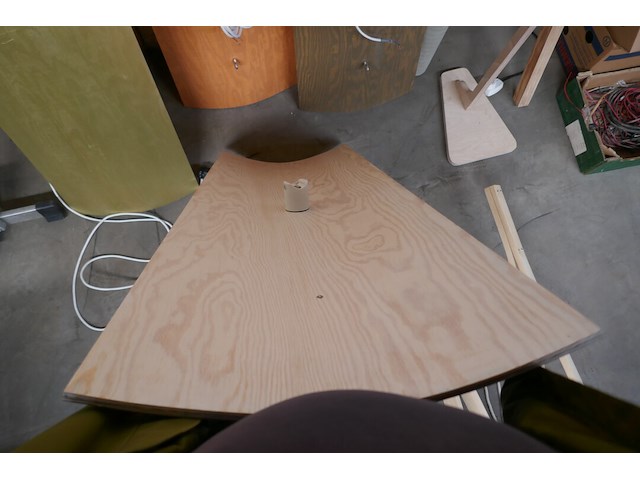 3 hanglampen gebogen borden dasein - afbeelding 2 van  3