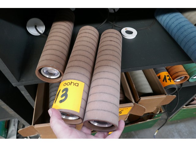 3 hanglampen initial - afbeelding 3 van  3