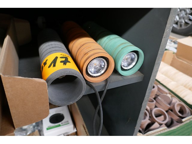 3 hanglampen initial - afbeelding 1 van  5