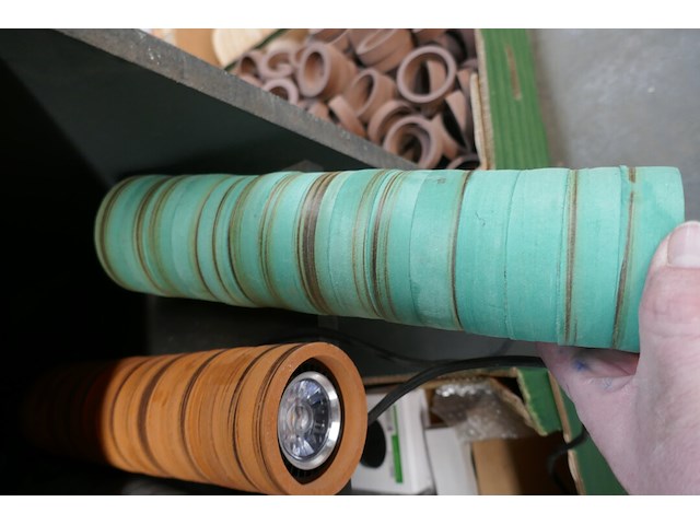 3 hanglampen initial - afbeelding 5 van  5