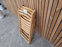 3 houten klapstoelen - afbeelding 6 van  6
