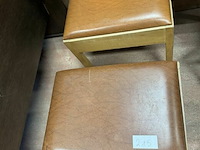 3 houten krukjes - afbeelding 2 van  2