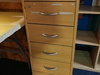 3 houten ladekastjes - afbeelding 2 van  2